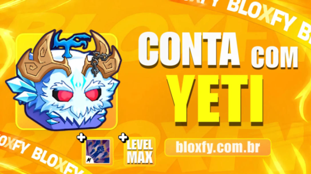 ❄️ YETI NO INVENTÁRIO + GODHUMAN + LEVEL MÁXIMO