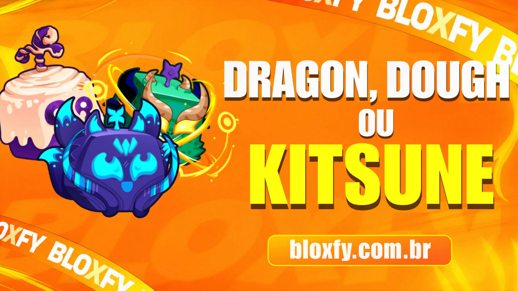🦊🐲🍩 KITSUNE, DRAGON OU DOUGH NO INVENTÁRIO [🔥 Popular 🔥]