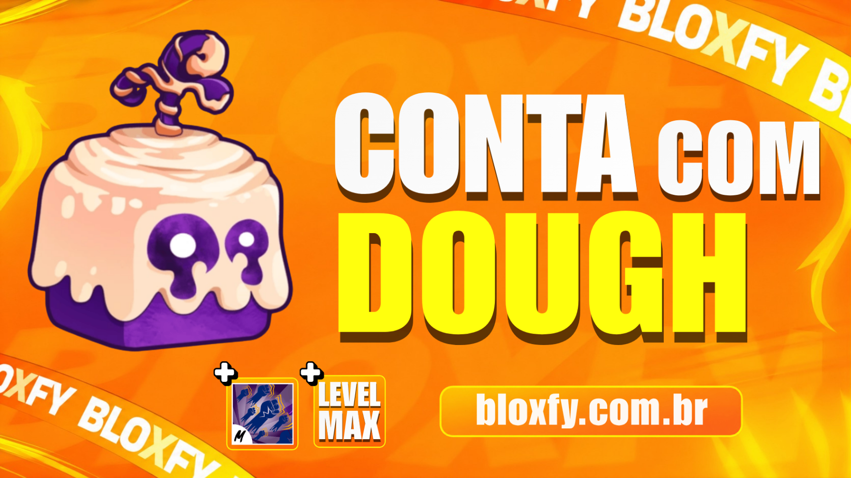 🍩 DOUGH NO INVENTÁRIO + GODHUMAN + LEVEL MÁXIMO