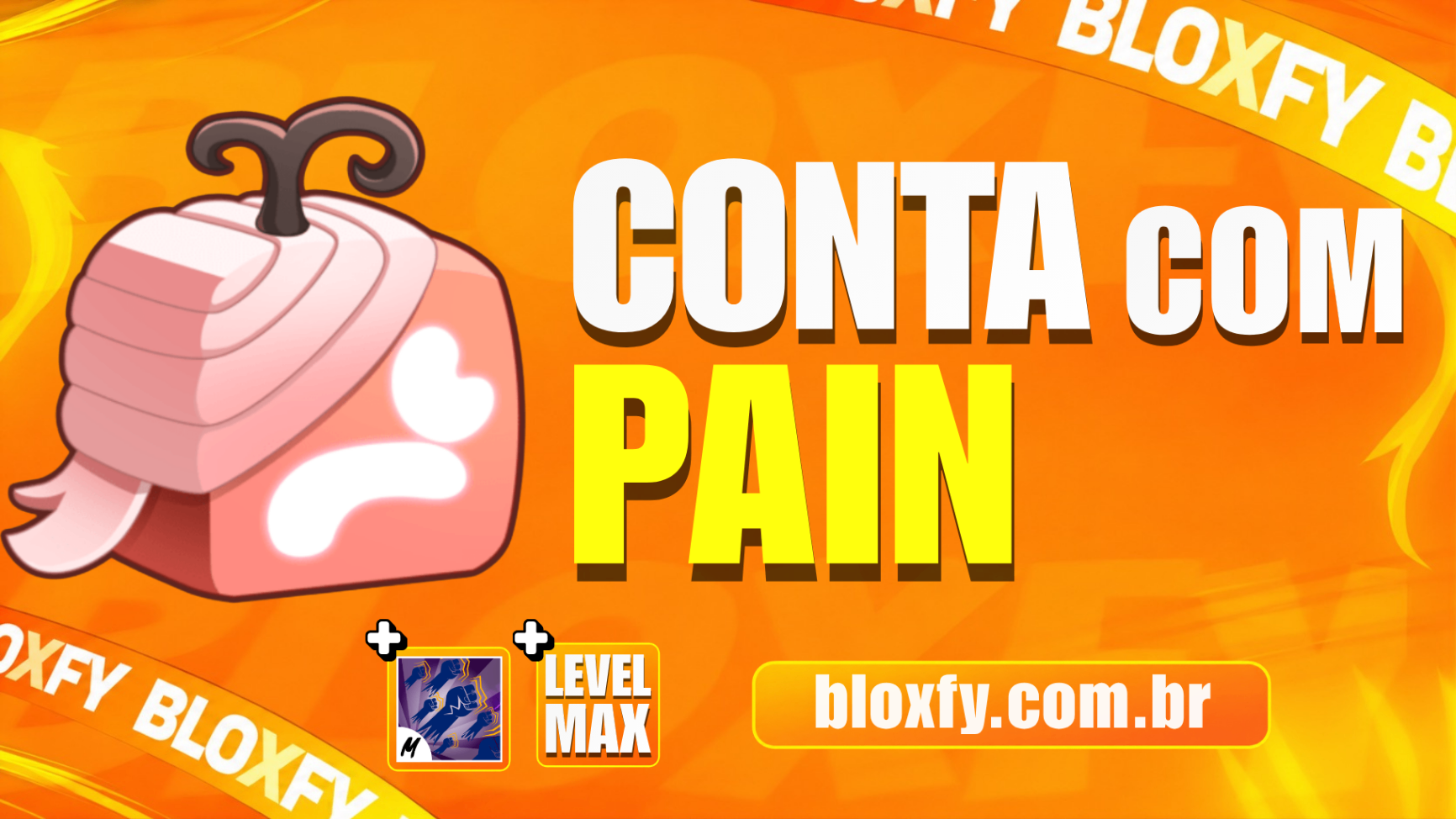 🐾 PAIN NO INVENTÁRIO + GODHUMAN + LEVEL MÁXIMO