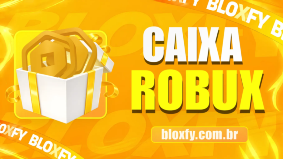 💎 CAIXA ROBUX (SORTE🍀) até 100.000 Robux! 🔥