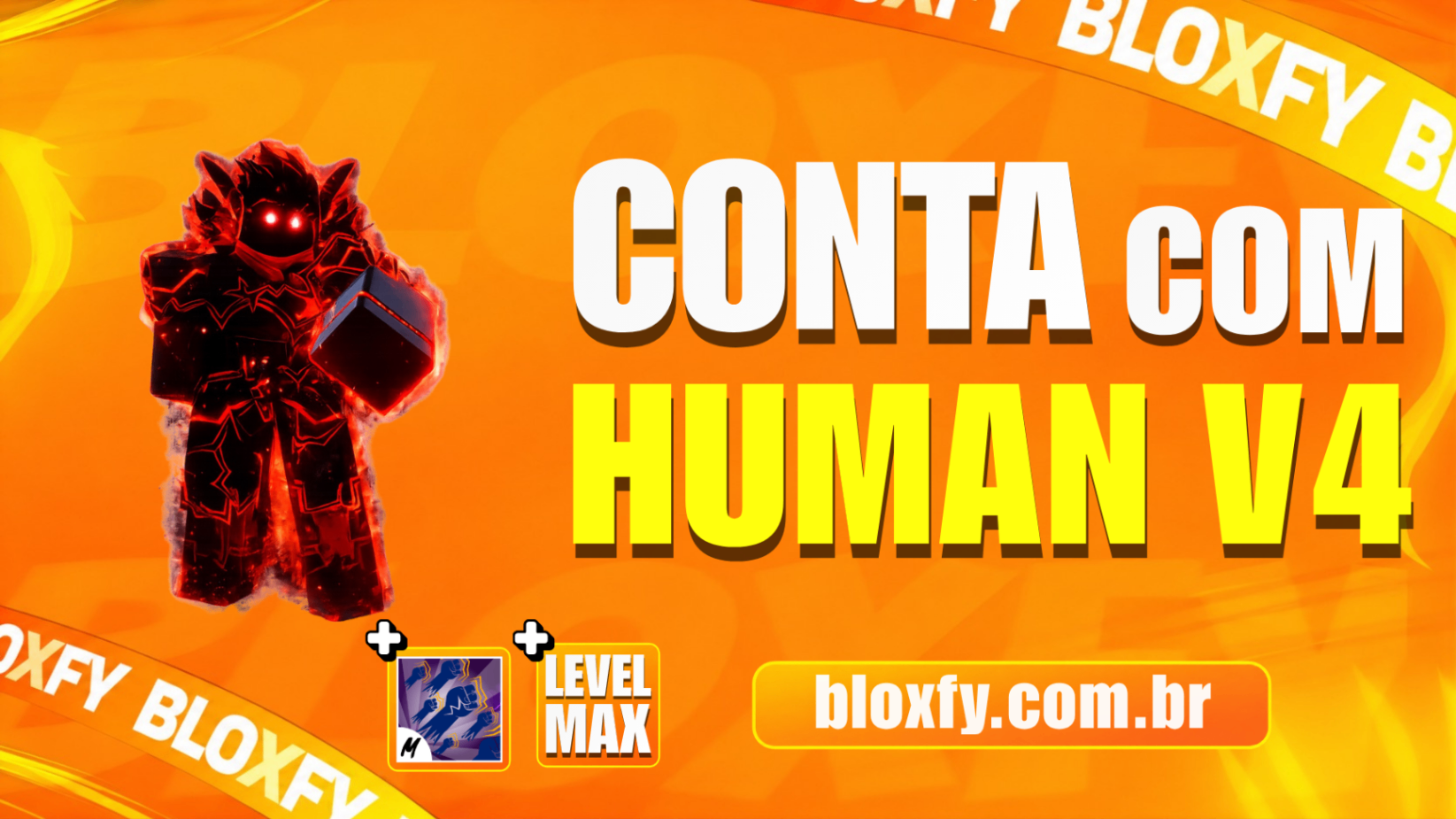 🙎‍♂️ HUMAN FULL V4 + GODHUMAN + LEVEL MÁXIMO