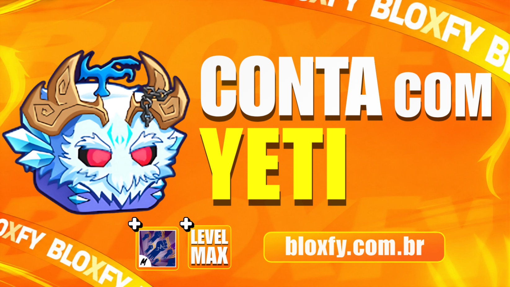 ❄️ YETI NO INVENTÁRIO + GODHUMAN + LEVEL MÁXIMO