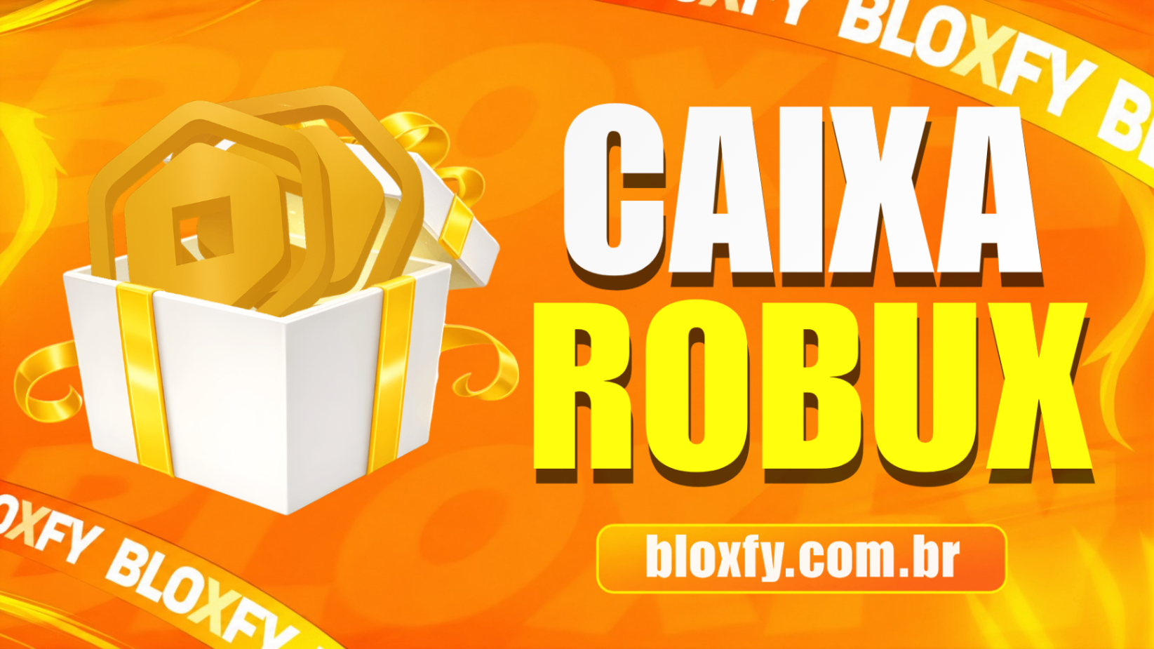 💎 CAIXA ROBUX (SORTE🍀) até 100.000 Robux! 🔥